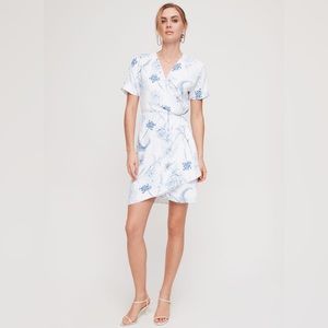 Babaton Wallace Wrap Dress